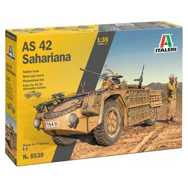 Italeri Model plastikowy AS 42 Sahariana 1/35