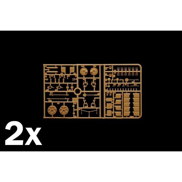 Italeri Model plastikowy AS 42 Sahariana 1/35