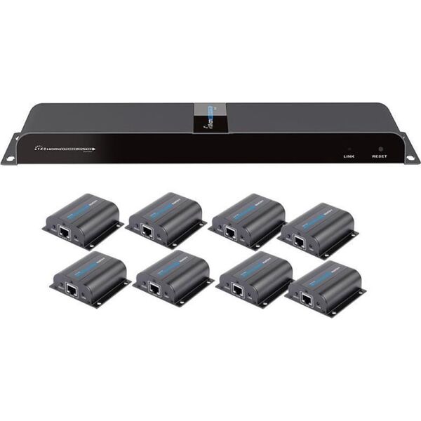 System przekazu sygnału AV Techly Techly HDMI Extender/Splitter mit IR über RJ45 50m
