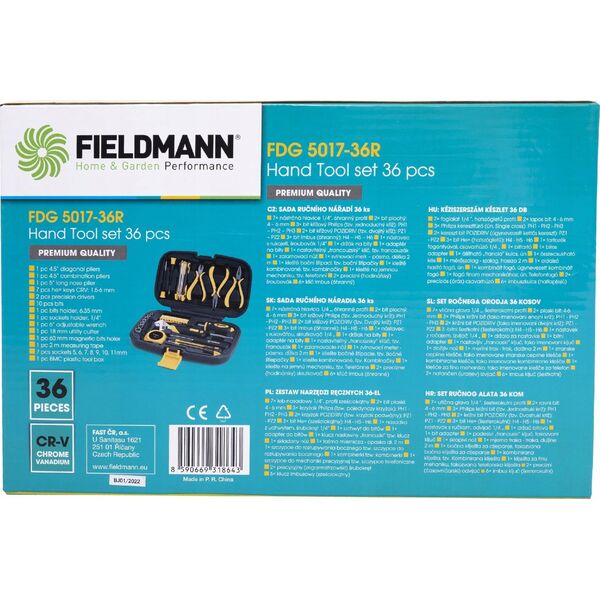 Zestaw narzędzi Fieldmann FDG 5017-36R 13020400 8590669318643