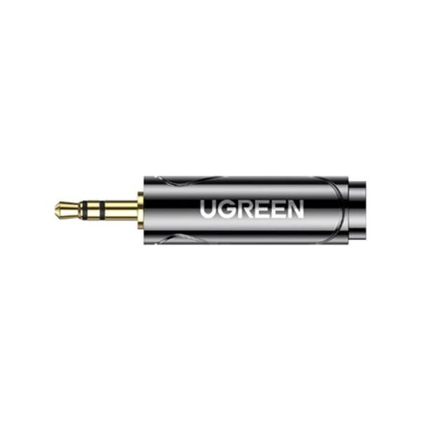 Adapter AV Ugreen Jack 3.5mm - Jack 6.3mm szary (60711)