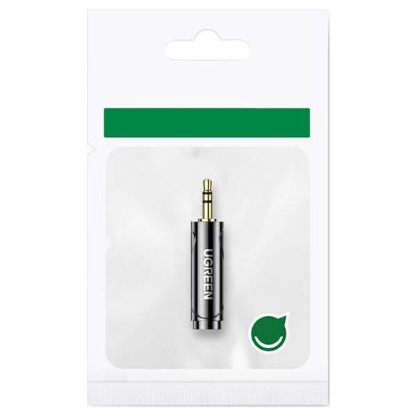 Adapter AV Ugreen Jack 3.5mm - Jack 6.3mm szary (60711)