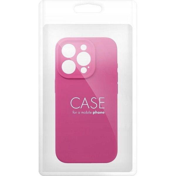 OEM Futerał SILICONE 2mm do IPHONE 15 Pro Max róż 13846343 5903396292781