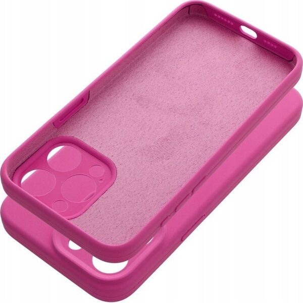 OEM Futerał SILICONE 2mm do IPHONE 15 Pro Max róż 13846343 5903396292781