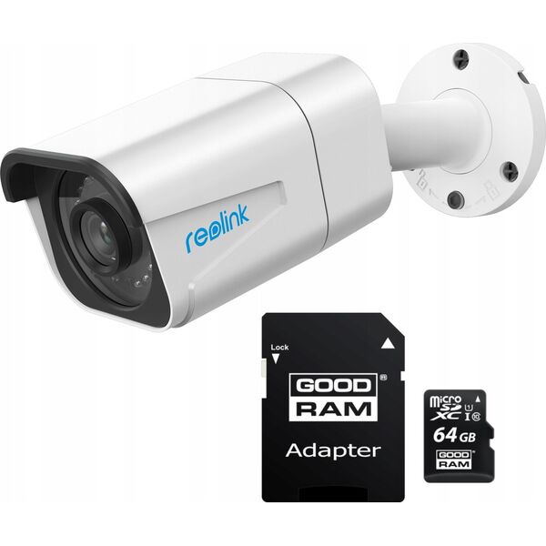 Kamera IP Reolink Reolink | 4K Smart PoE Camera with Spotlight and Color Night Vision | P430 | Bullet | 8 MP | 2.7-13.5mm | IP67 | H.265 | Micro SD, Max. 256 GB