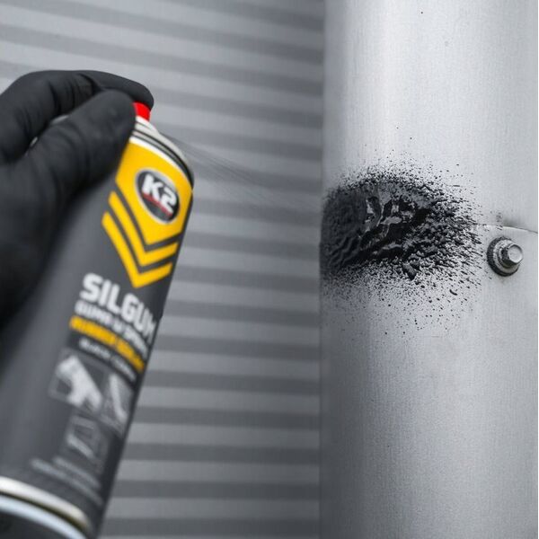 K2 K2 RUBBER COATING SPRAY SILGUM μαύρο 400 ML 14048001 5906534021205