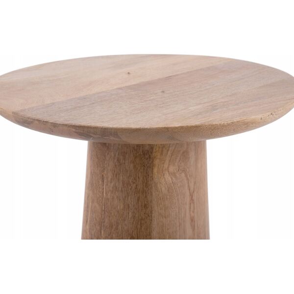 Leitmotiv Stolik kawowy drewniany FORCE, Ø 35,5 cm