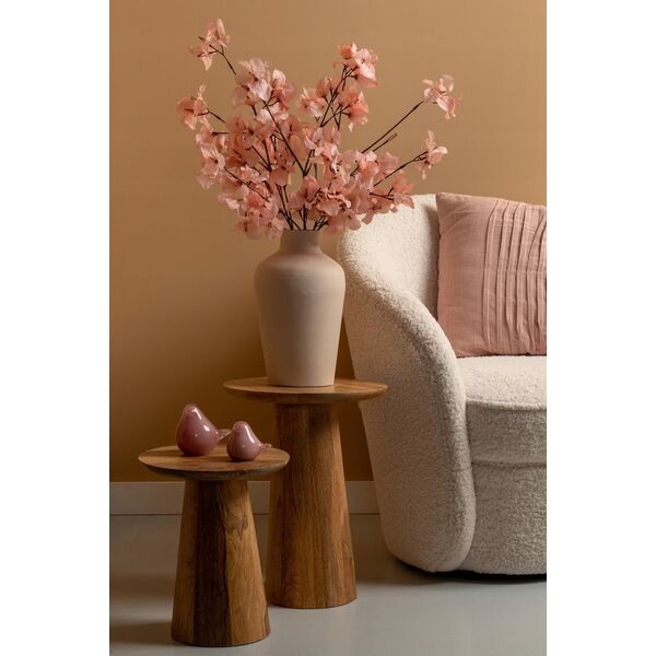 Leitmotiv Stolik kawowy drewniany FORCE, Ø 30 cm