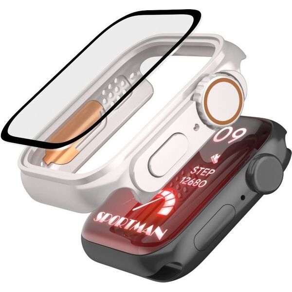Tech-Protect Etui Tech-protect Defense360 Apple Watch 4/5/6/SE 44mm Black/orange
