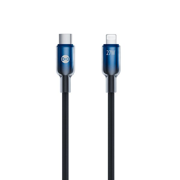 Forever Ombre cable USB-C - Lightning 1,0 m 27W black 5906961905932