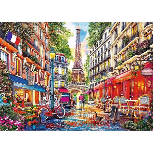 Trefl PUZZLE 2x500 Europejskie stolice 37496