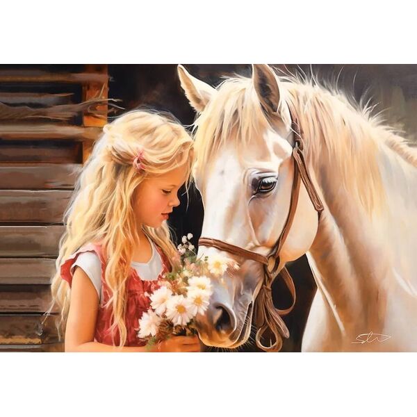 Castorland Puzzle 1000 My Friend Horse CASTOR