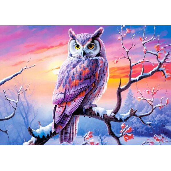 Castorland Puzzle 500 Owl's Perfect Evening CASTOR