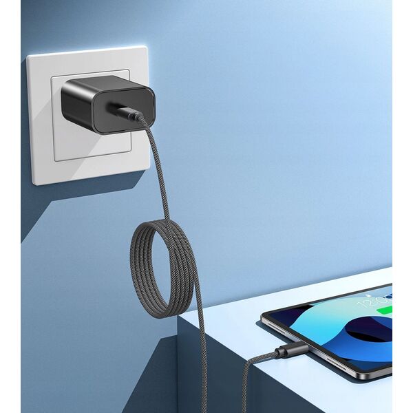 Kabel USB Choetech Kabel Choetech XCC-1054 240W z Power Delivery 3.1 USB-C magnetyczny 1,2m - czarny 14397132 6932112108258