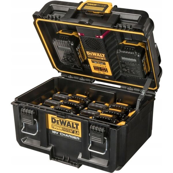 Dewalt skrzynia toughsystem 2.0 ładowarka 2x4a