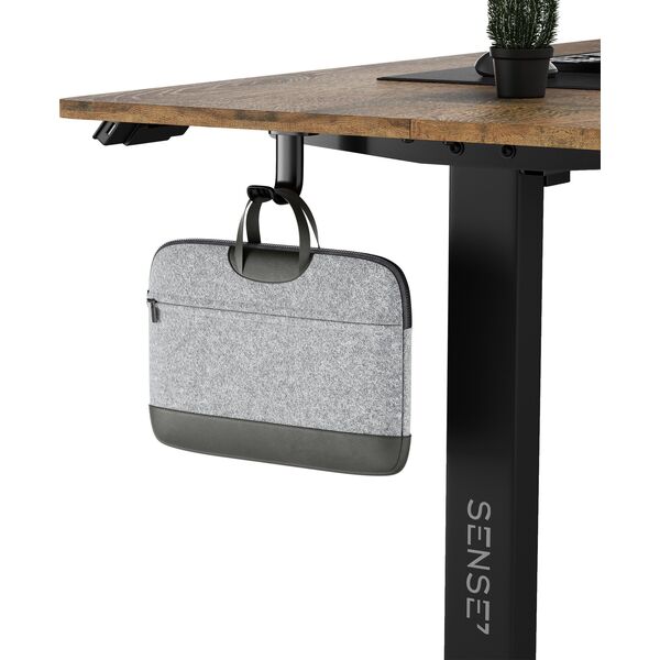 Biurko SENSE7 elektryczne Nojo 140x70 cm Black Oak