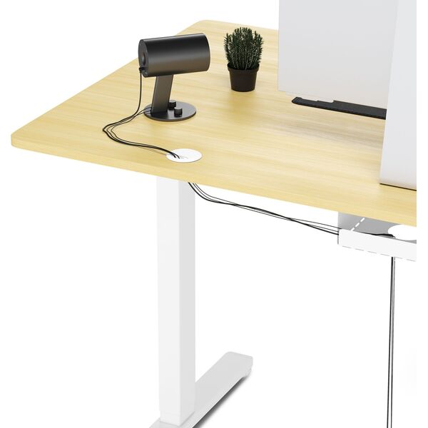 Biurko SENSE7 elektryczne Nojo 140x70 cm White Pine