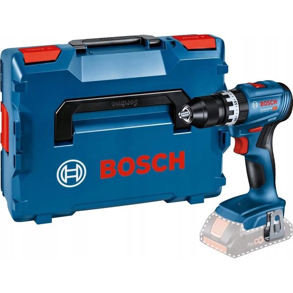 Wiertarko-wkrętarka Bosch Bosch Cordless Impact Drill GSB 18V-45 Professional solo, 18V (blue/black, without battery and charger, in L-BOXX)