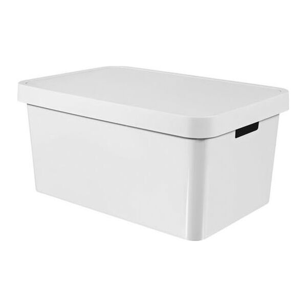 Curver Pojemnik Curver INFINITY 45L Biały z przykrywką