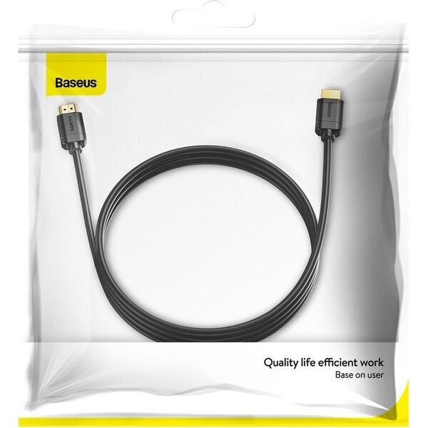 Kabel Baseus HDMI - HDMI 3m czarny (BSU1577BLK)