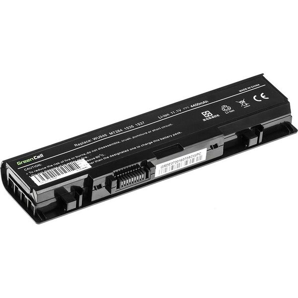 Μπαταρία φορητού υπολογιστή Green Cell για Dell Studio 1500 1535 1536 1537 1555 1557 1558 WU946 11.1V 6 cell (DE07) 1022583 5902701413606