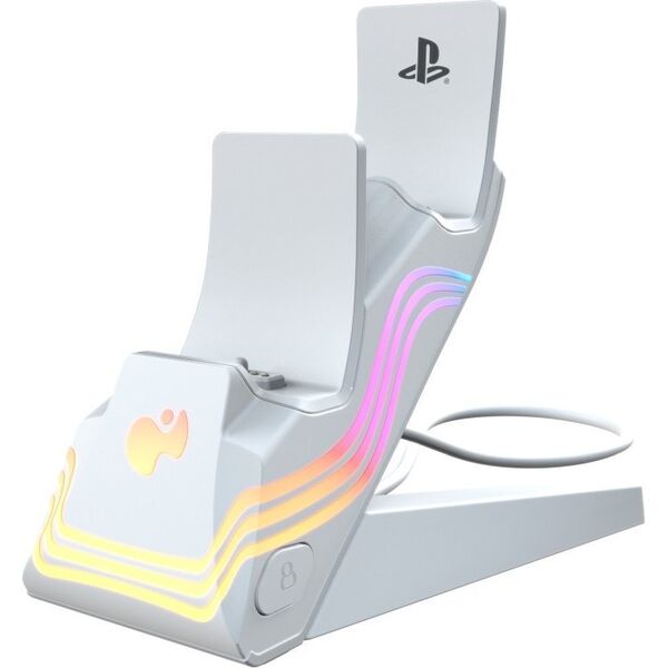 PDP PS5 Ładowarka do padów DualSense WAVE biała