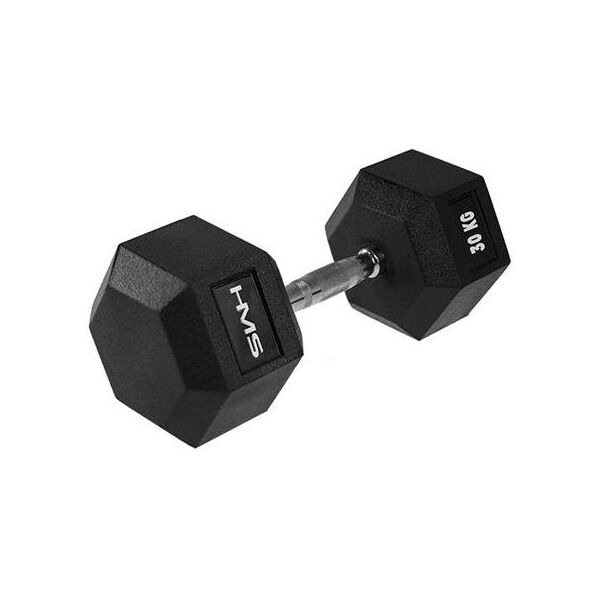HMS hantel Hex Pro gumowany 1 x 30 kg
