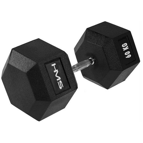 HMS hantel Hex Pro gumowany 1 x 60 kg