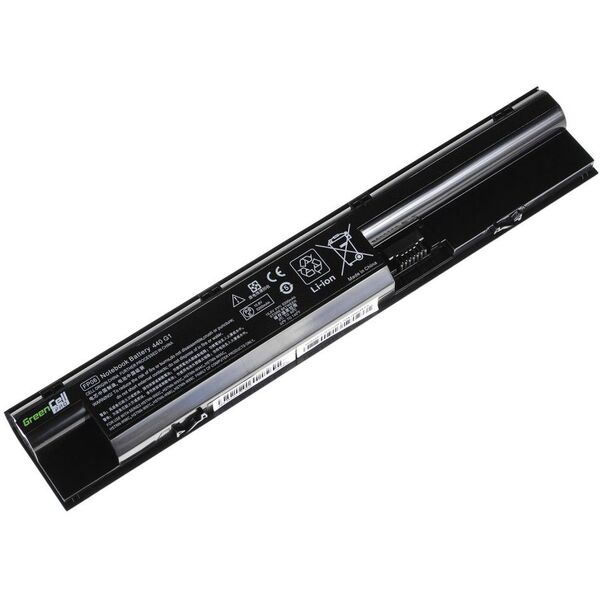 Μπαταρία Green Cell για HP FP06 ProBook 440 445 450 G0 G1 G2 6 cell, 5200 mAh, 11,1V (HP77PRO) 1749648 5902719424892
