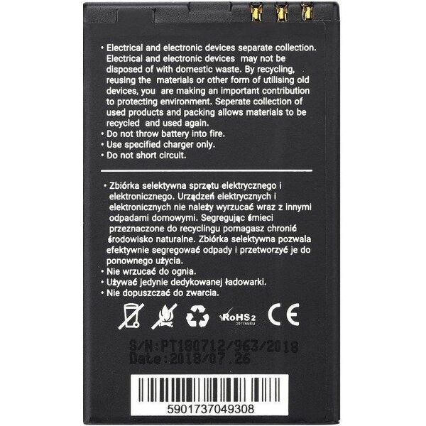 Bateria Blue Star BlueStar Battery Nokia E66 E75 C5-03 3120 Classic 8800 Arte Saphire 1200 mAh Li-Ion Analog BL-4U