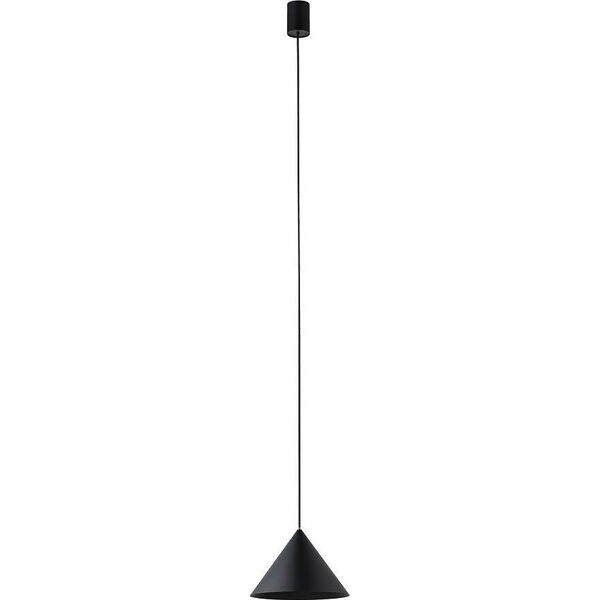 Lampa wisząca Nowodvorski Stożkowa lampa wisząca Zenith 7996 nowoczesna czarna do pokoju