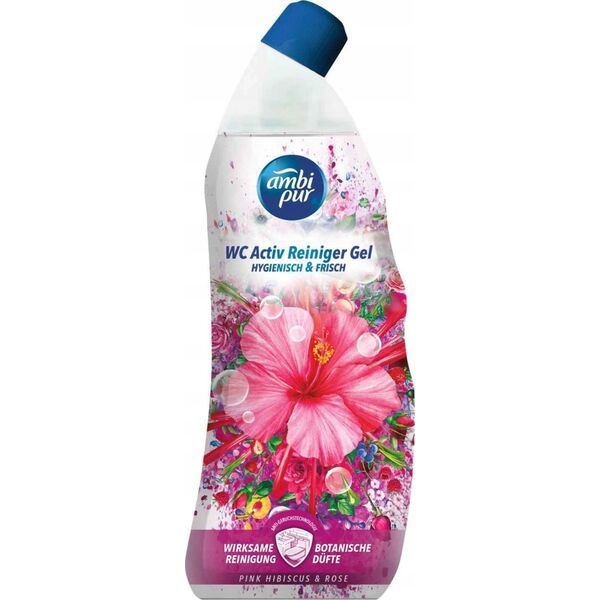 Procter&Gamble Ambi Pur Żel Do Wc Toalet 750ml Pink Hibiscus & Rose..