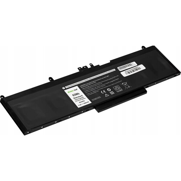 Bateria Green Cell Bateria Green Cell WJ5R2 04F5YV do Dell Latitude E5570 Precision 3510