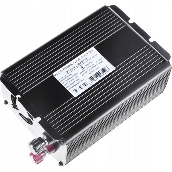 Przetwornica Green Cell Przetwornica napięcia Inwerter Green Cell 24V na 230V 300W/600W Modyfikowana sinusoida UK PLUG