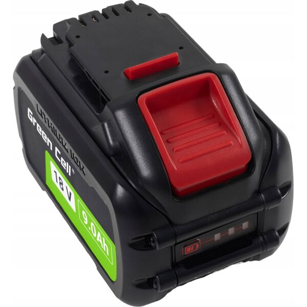 Green Cell Green Cell Akumulator DCB547 do elektronarzędzi DeWalt XR 18V 9Ah/FLEXVOLT 54V 3Ah Mocna bateria Li-Ion zamiennik DCB547 DCB548