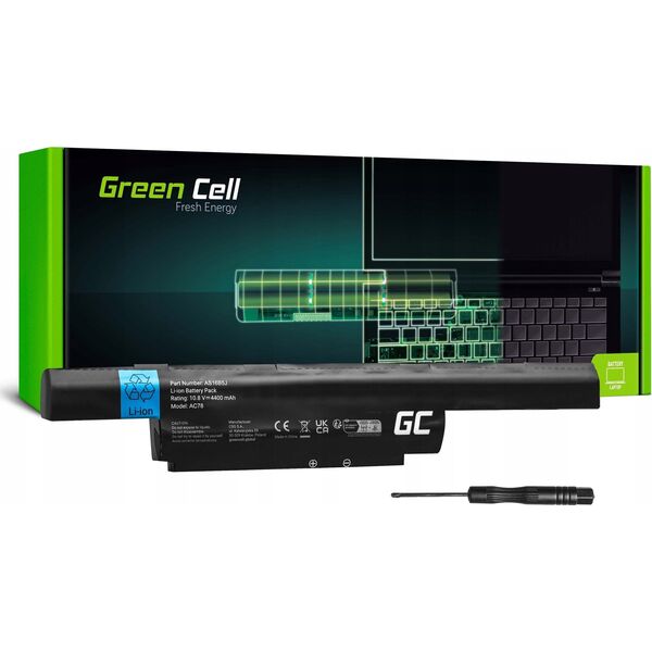 Bateria Green Cell Bateria Green Cell AS16B5J AS16B8J do Acer Aspire E15 E5-575 E5-575G F15 F5-573 F5-573G TravelMate P259 P259-M P259-G2-M