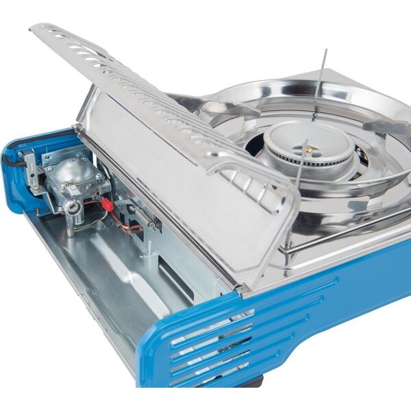 Campingaz Campingaz Gas cooker CampBistro DLX (silver/blue, one-flame cooker)
