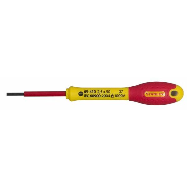 Stanley Wkrętak płaski poszerzony dla elektryków FatMax 2,5x50mm (65-410)