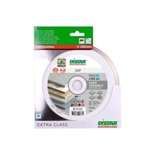 Di-Star TARCZA DIAMENTOWA DISTAR 125 x 1,4 x 10 x 22,23 Hard ceramics