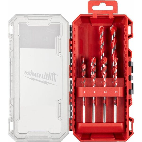 Wiertło Milwaukee MILWAUKEE WIERTŁO DO BETONU TCT KPL.8szt. PREMIUM UK