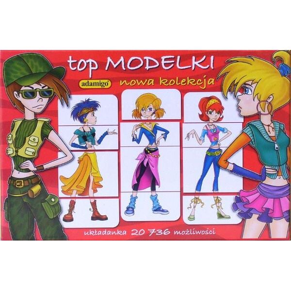 Adamigo Układanka Top Modelki - 5666