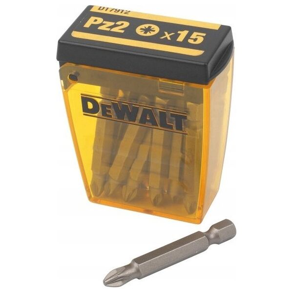 Dewalt zestaw bitów pz2 50mm/15szt/dp73