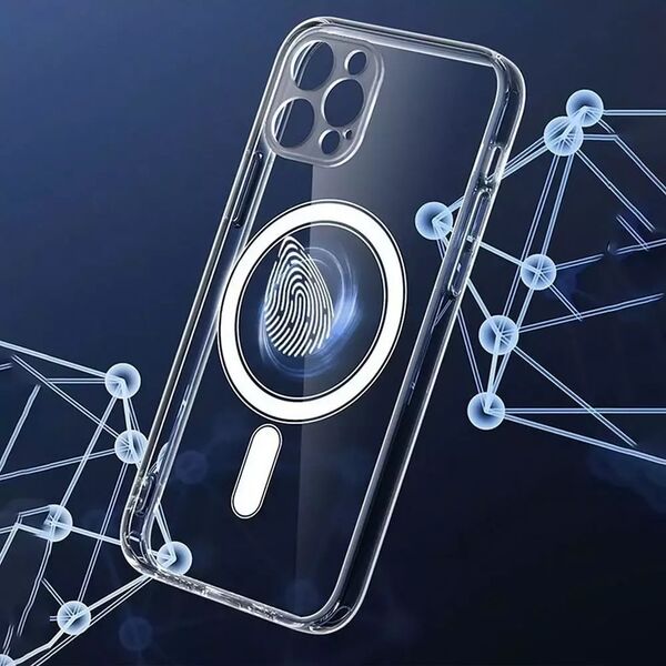 4kom.pl Futerał Clear Mag Cover do SAMSUNG S23