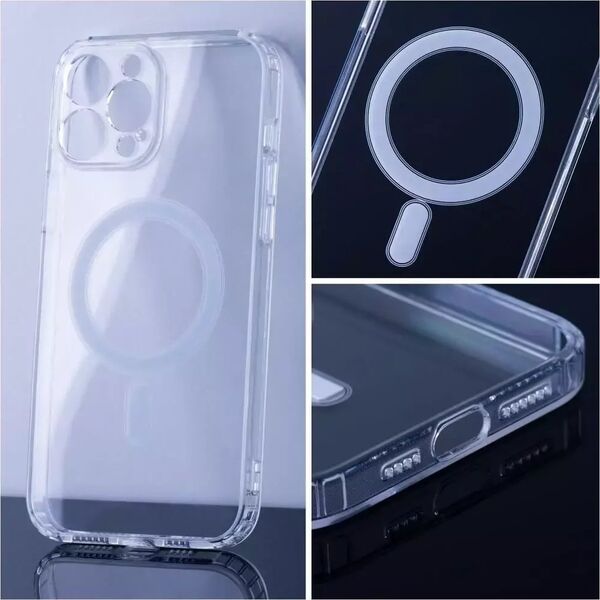 4kom.pl Futerał Clear Mag Cover do SAMSUNG S23