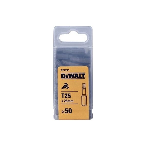 Dewalt końcówki torx 25mm t25 /5szt/