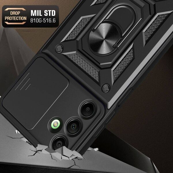 Case SAMSUNG GALAXY A16 Tech-Protect Camshield Pro black 5906302372782