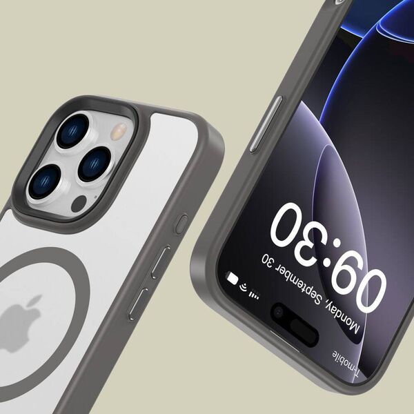 Case IPHONE 16 PRO Tech-Protect Magmat MagSafe Titanium 5906302372270
