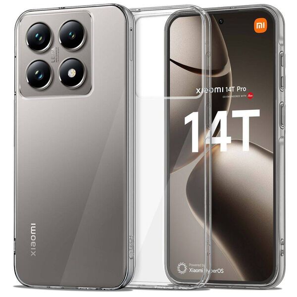 Case XIAOMI 14T PRO Tech-Protect Flexair Hybrid Clear transparent 5906302371334
