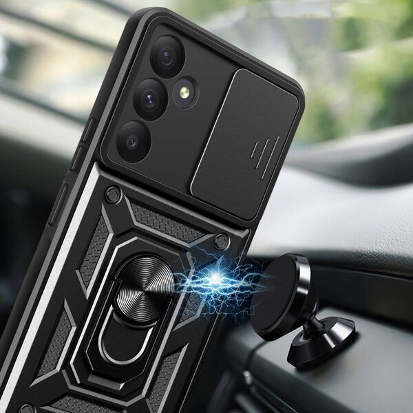 Case SAMSUNG GALAXY S24 FE Tech-Protect Camshield Pro black 5906302371518