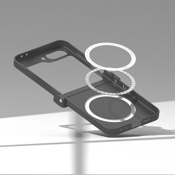 Case SAMSUNG GALAXY Z FLIP 6 Ringke Slim Hinge Magnetic MagSafe black 8809961788307